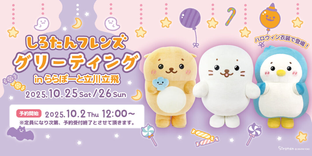 ✮希少✮しろたん✮なりきりぬいぐるみ2個セット✮ 🦭 #しろたん店舗限定シリーズ ✨第三弾✨ 🦭 7/25(金)より